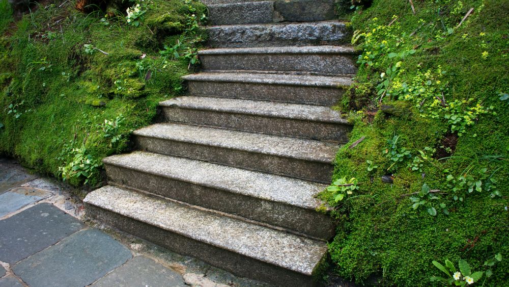 create garden steps