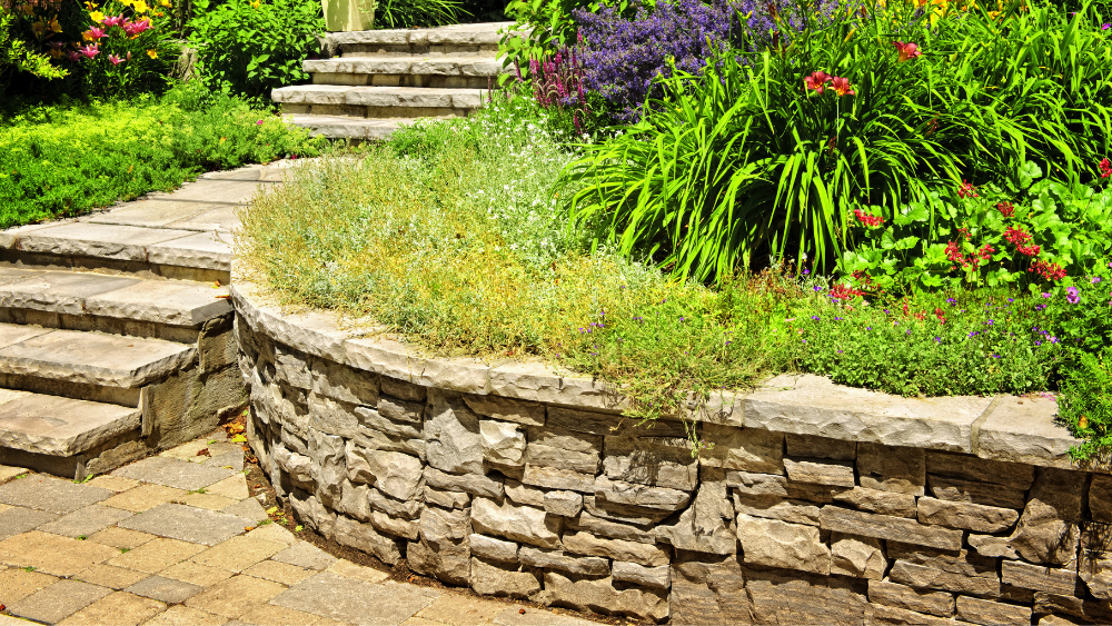garden retaining wall